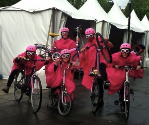 PINK Strictly Cycling for the Belfast start to Giro d'Italia  copy 2